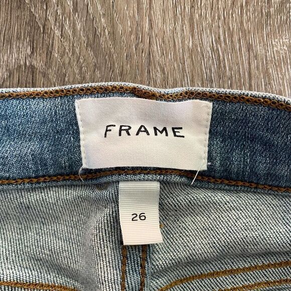 Frame Le High Destruct Skinny Jeans - Size: 26 - Picture 2 of 6